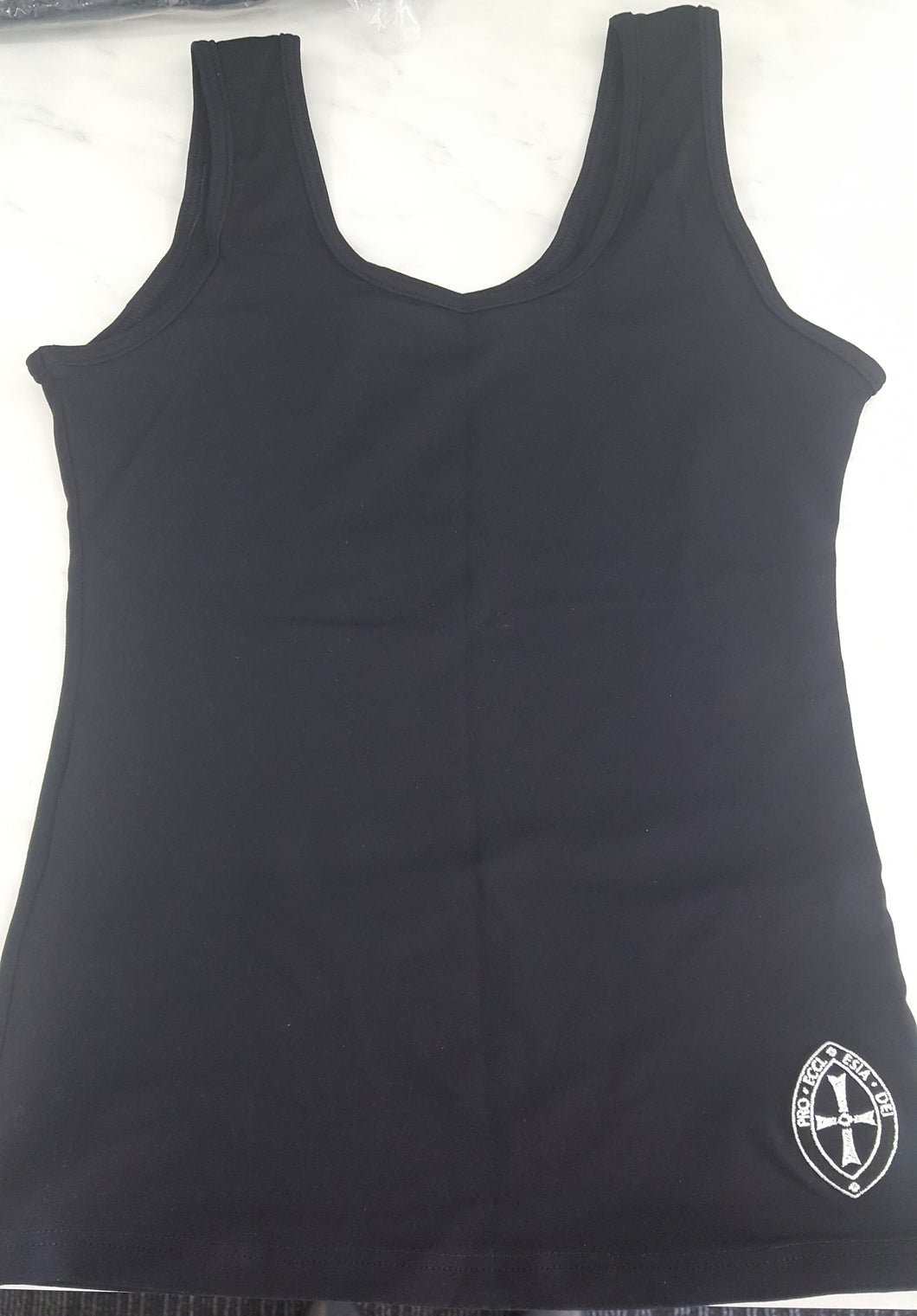 Dance top - black sleeveless